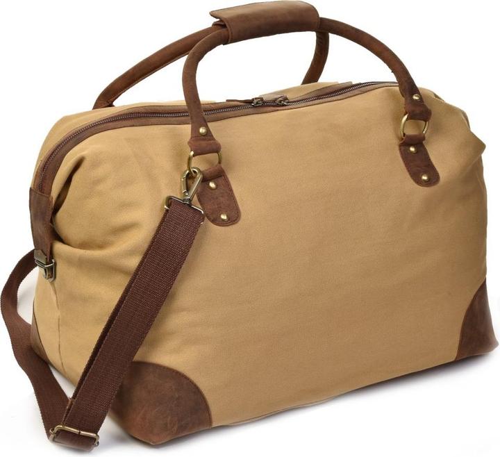 Produktbild Dermata Reisetasche aus Canvas/Leder (42 l)