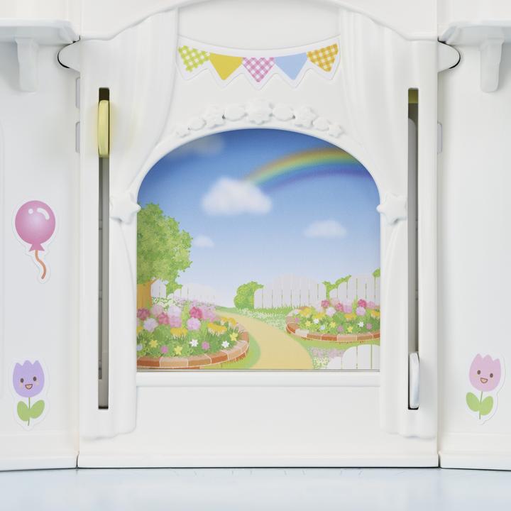 Actual product image Sylvanian Families Adventure kindergarten "Sonnenschloss"