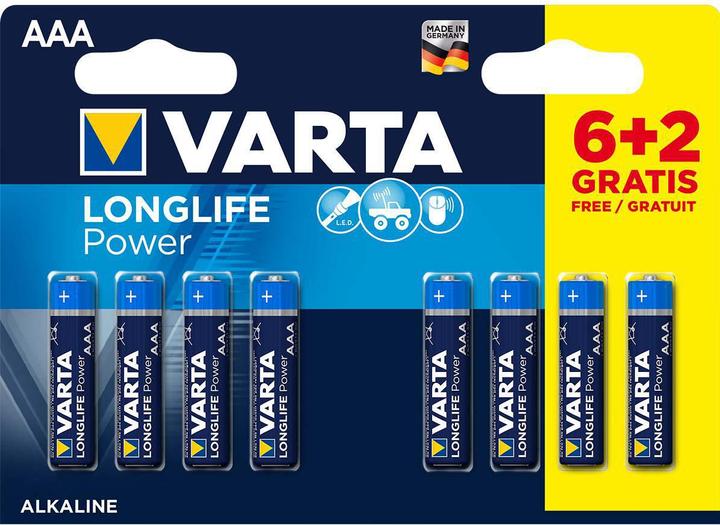 Actual product image Varta 4903 B6+2 (1 pcs., AAA)