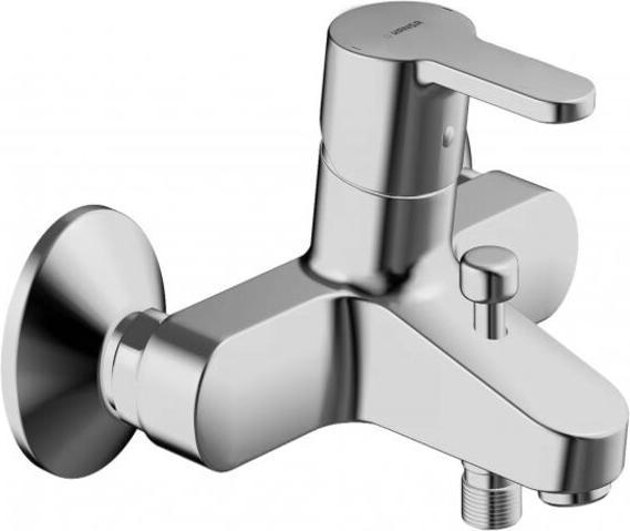 Actual product image Hansa Armaturen GmbH Single lever bath mixer Hansaprimo for wall mounting, with diverter chrome