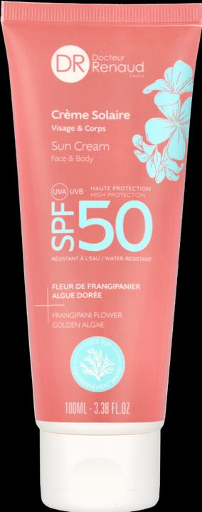 Immagine prodotto Dr. Renaud Crema solare viso e corpo SPF50 (Crema solare, SPF 50, 100 ml)