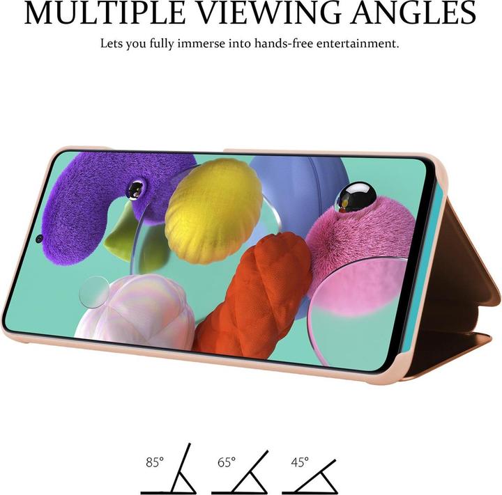 Productafbeelding Cadorabo Boek Smart View Spiegelhoes (Samsung Galaxy M40)