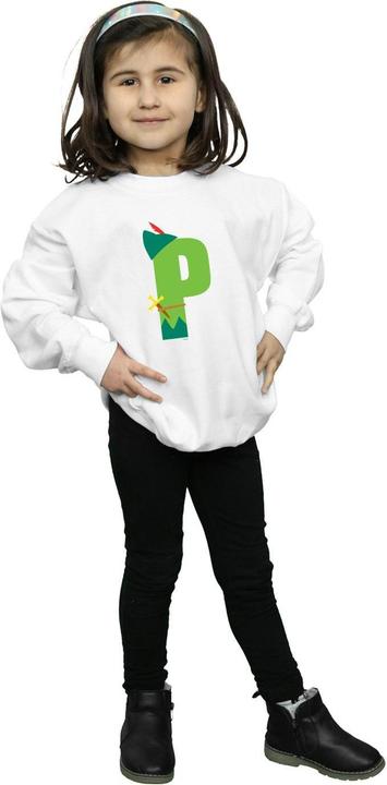 Produktbild Disney Alphabet P Is For Peter Pan Sweatshirt Mädchen (116)