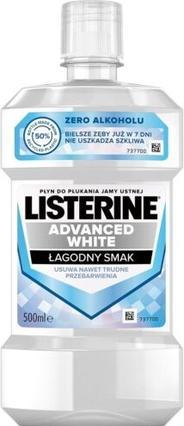 Immagine prodotto Listerine Advanced White Gusto Mite płyn do płukania jamy ustnej White 500ml (500 ml)