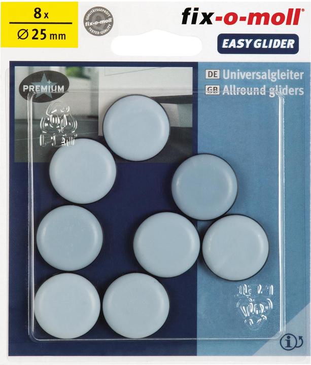 Actual product image Fix-o-moll Universal glider (Universal glider, 8 Piece)