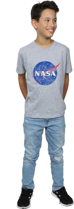 Produktbild Nasa Classic Insignia Logo Distressed TShirt Jungen (152, 158)