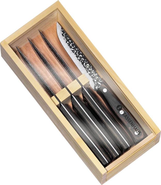 Actual product image Zassenhaus Steakmesser Set HUNTER Pakkaholz (4 Piece, Knife)