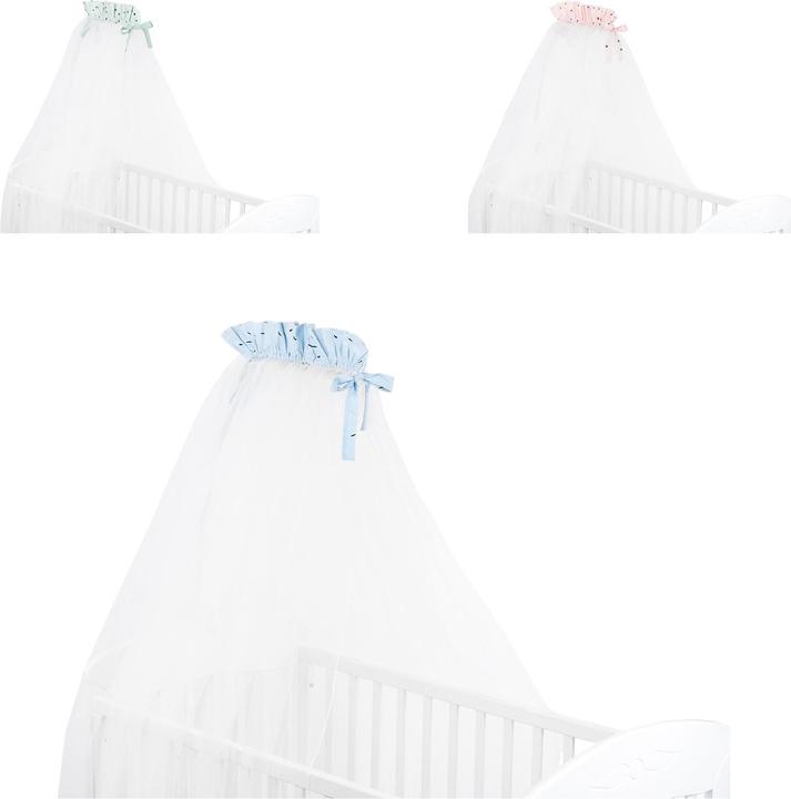 Actual product image Kikkaboo Baby crib canopy Bear with me