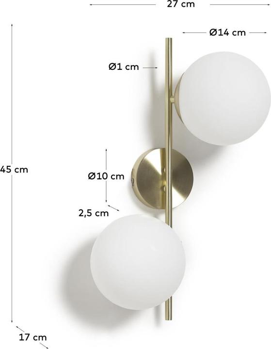 Actual product image Kave Home Mahala (E27)