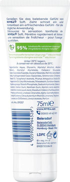 Produktbild NIVEA Soft Tube DUO (Körpercreme, 150 ml)