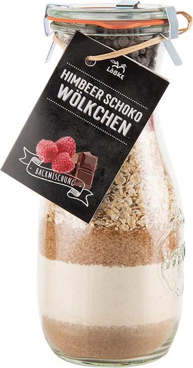 Image du produit Löbke Nuage de chocolat aux framboises (380 g)