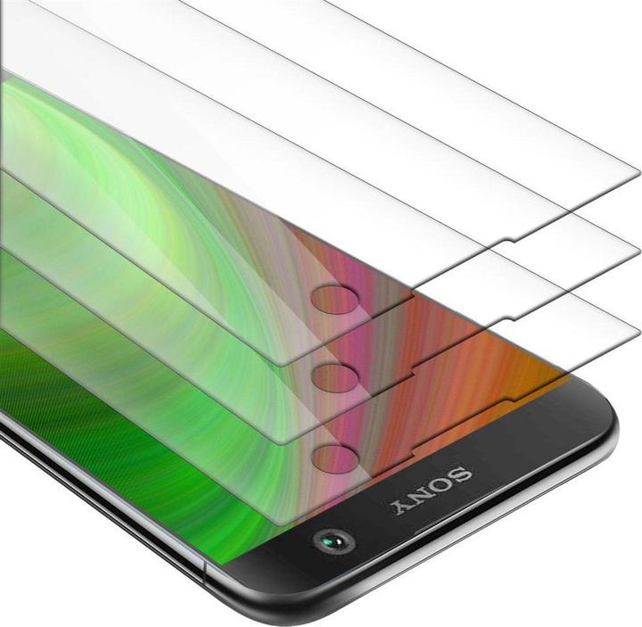 Actual product image Cadorabo Display protection glass (3 Piece, Sony Xperia XA2 Ultra)