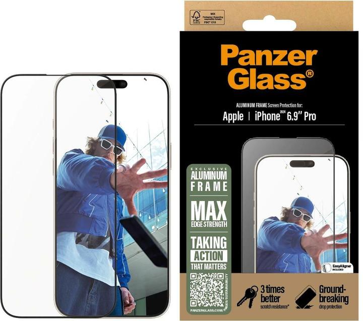 Produktbild PanzerGlass Ultra-Wide Fit (1 Stück, Apple iPhone 16 Pro Max)
