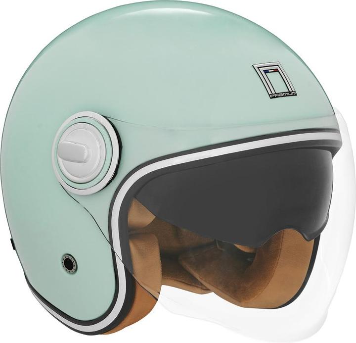 Produktbild Nox Premium jet-motorradhelm heritage (59 - 60 cm, L)