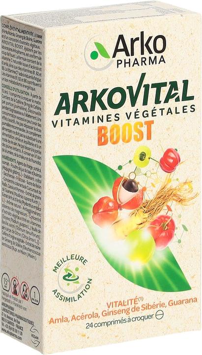 Image du produit Arkopharma Arkovital Acerola Boost Kautabletten (24 pièce(s), Cachets, 84 g)