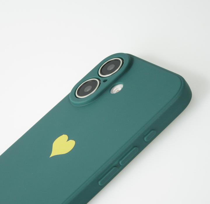 Immagine prodotto PhoneLook Tappetino in silicone Coque Coeur doré (Apple iPhone 16)