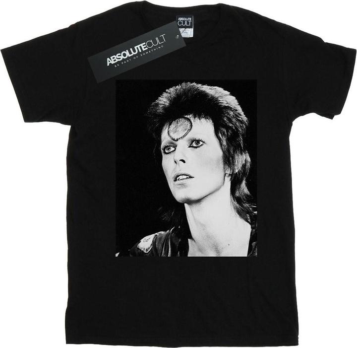 Immagine prodotto David Bowie Ziggy Looking Maglietta Ragazze (128)