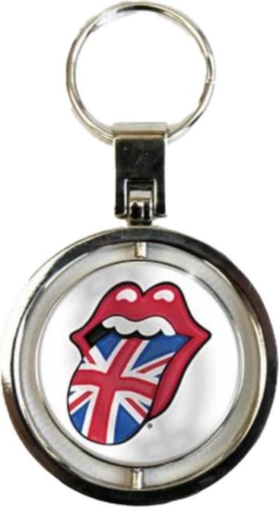 Produktbild The Rolling Stones UK & US Tongues SpinnerSchlüsselanhänger
