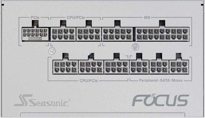 Productafbeelding Seasonic Focus GX-850 V4 850W ATX3.0 wit (850 W)
