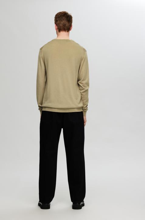 Actual product image Selected Homme Slhtray Ls Knit Merino Crew Neck Noos (S)