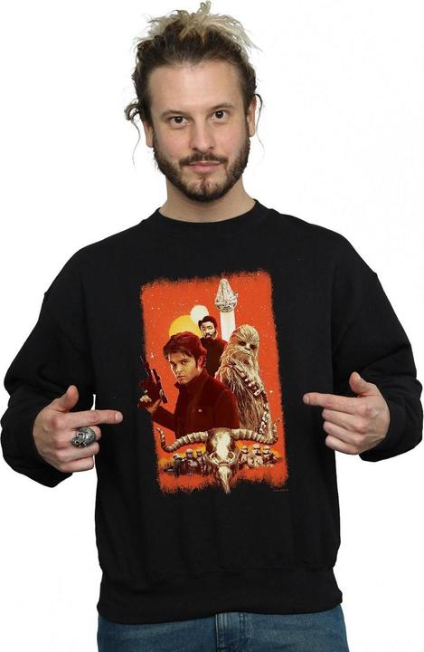Immagine prodotto Star Wars Solo Trio Paint Felpa Uomo (XXL)