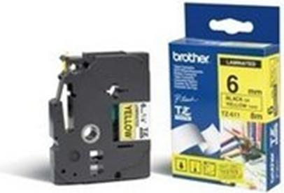 Actual product image Brother Tze-611 (0.60 cm, Black)