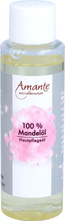 Actual product image Almond oil 100 % pure - Amante skin care oil, 100 ml OEL (Body oil, 100 ml)