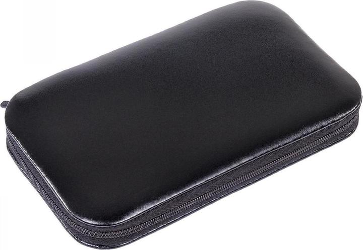 Produktbild Sacher TR100R.0104 - 6-teilig Maniküretui Manikürenset schwarz Leder