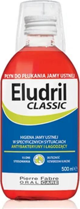 Pierre Fabre Otc Eludril Flüssigkeit Klassisch 500 ml (500 ml, Mundspülung)