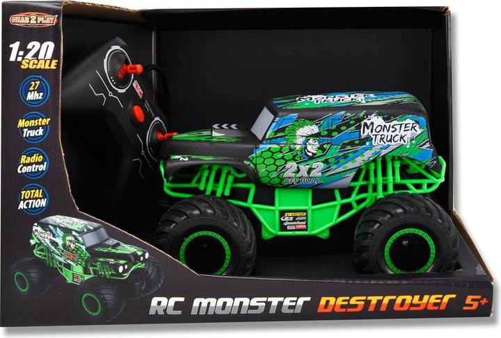 Actual product image Gear2play RC Monster Destroyer Controlled Car