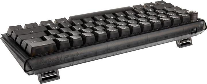 Produktbild Ducky One 3 Aura Black Mini Gaming Tastatur, RGB LED - Gateron Baby Kangaroo (US) (US, Kabelgebunden)