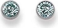 Image du produit Natsumi Schmuck Clou d'oreille zirconium or blanc 18K/750 4.5mm (Or blanc 750/18 K)