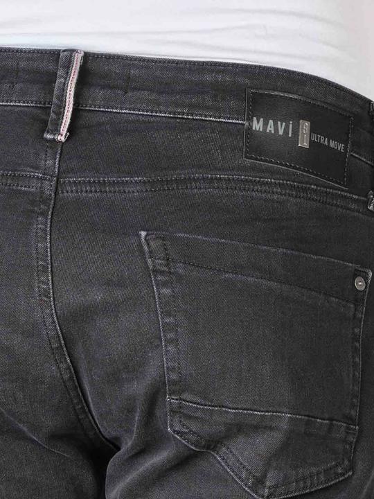 Actual product image Mavi Marcus Jeans Slim Straight Fit Dark Smoke Ultra Move (W30/L30)