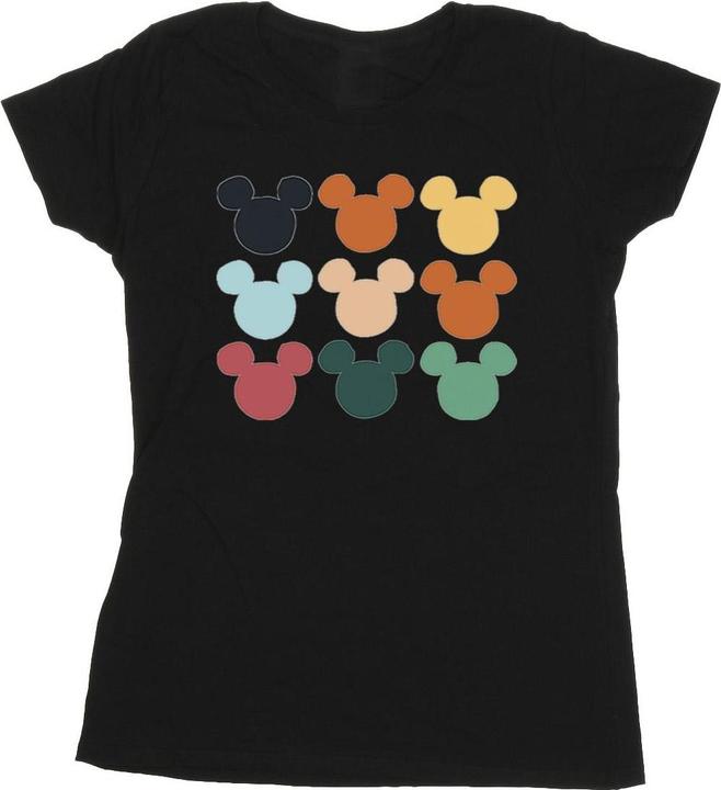 Image du produit Disney - T-shirt MICKEY MOUSE HEADS SQUARE - Femme (XL)