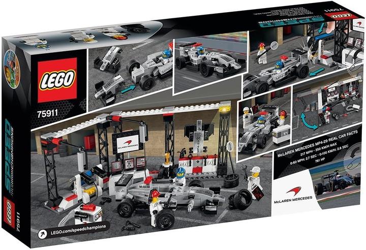 Immagine prodotto LEGO Campioni di velocità - Pit stop della McLaren Mercedes (75911, LEGO Speed Champions)
