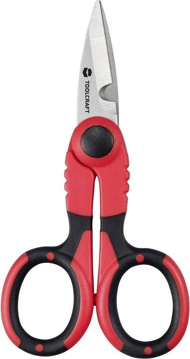 Actual product image Toolcraft TO-9622704 Kabelschneider Geeignet für (Abisoliertechnik) Schläuche (140 mm)