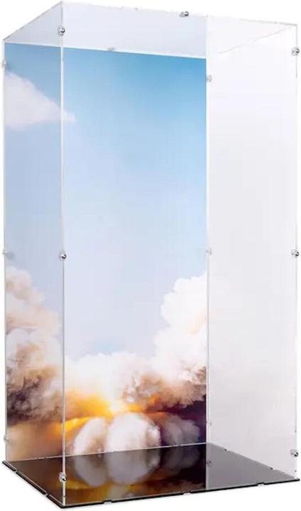 Image du produit iDisplayit Présentoir en acrylique pour LEGO® 10341 NASA Artemis Launch Pad (avec image d'arrière-plan)