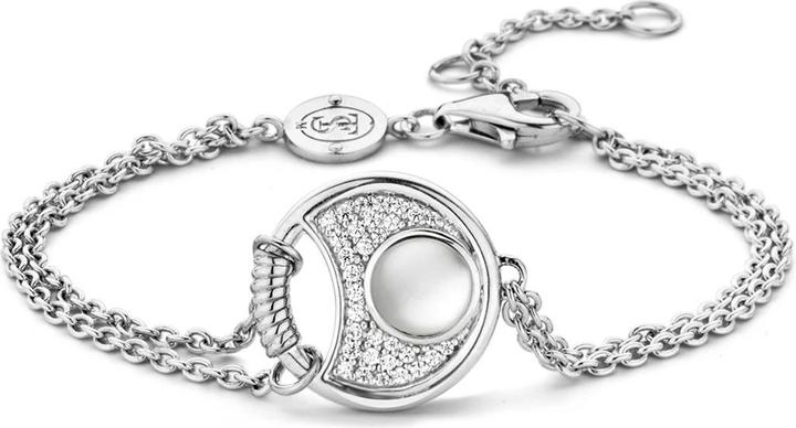 Image du produit Ti Sento Milano Bracelet avec nacre et zirconium 2881MW (20 cm, Argent sterling 925)
