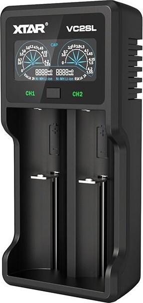 Immagine prodotto Xtar Caricatore VC2S (1 pz., D, AAAA, AAA, A, AA, C, Batteria + Caricabatterie)