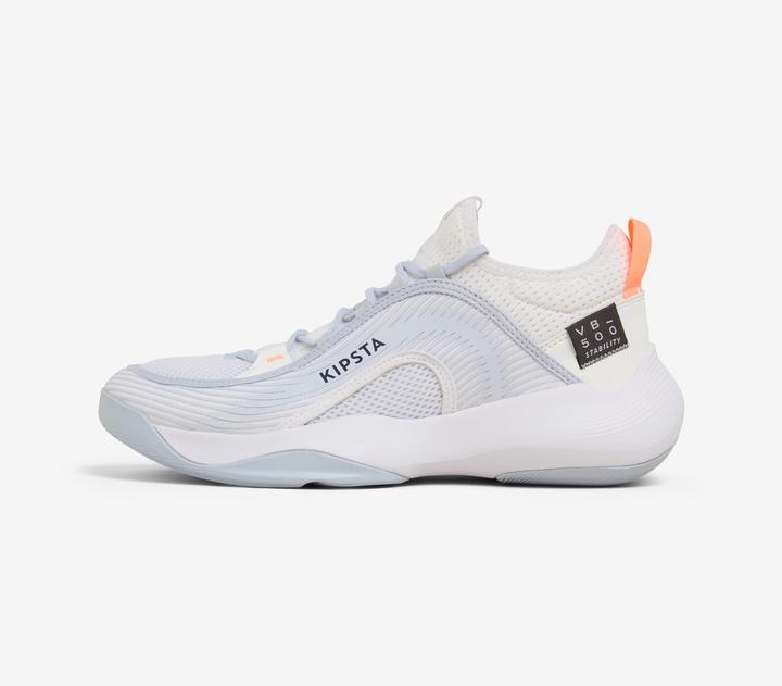 Actual product image Allsix Damen/Herren Volleyball Schuhe - Stability 500 weiss (46)