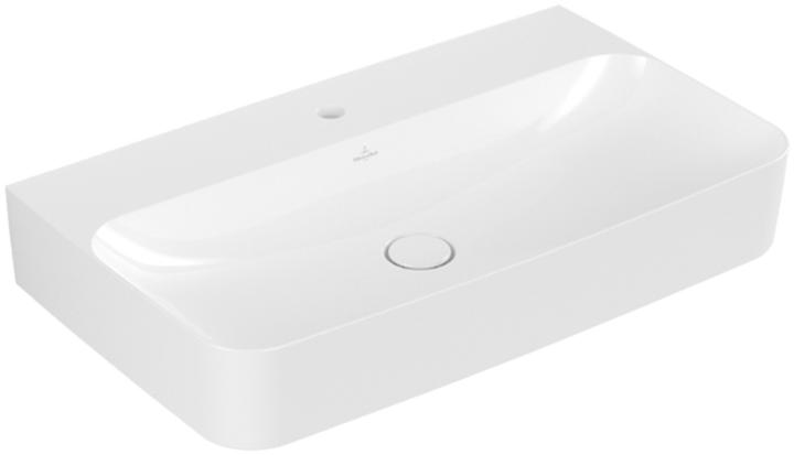 Image du produit Villeroy & Boch Lavabo Finion 416884 800x470mm, trop-plein encastré, 1 trou pour robinet (470 mm, 800 mm)