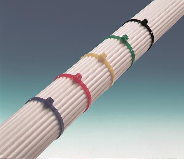 Produktbild HellermannTyton Kabelbinder 300x4,7mm PA6.6 (Kunststoffkabelbinder, 300 mm, 100 Stk.)