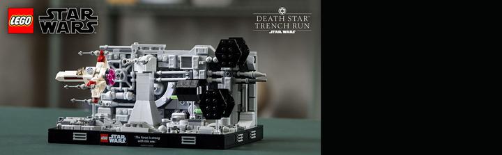 Image du produit LEGO Diorama Death Star Trench Run (75329, LEGO Star Wars)