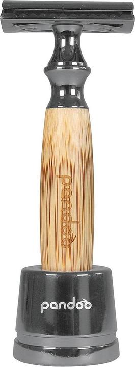 Image du produit Pandoo Rasoir en bambou avec manche en plastique