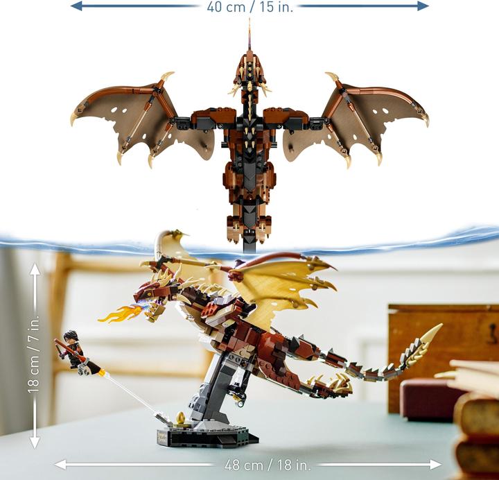 Produktbild LEGO Ungarischer Hornschwanz (76406, LEGO Harry Potter)