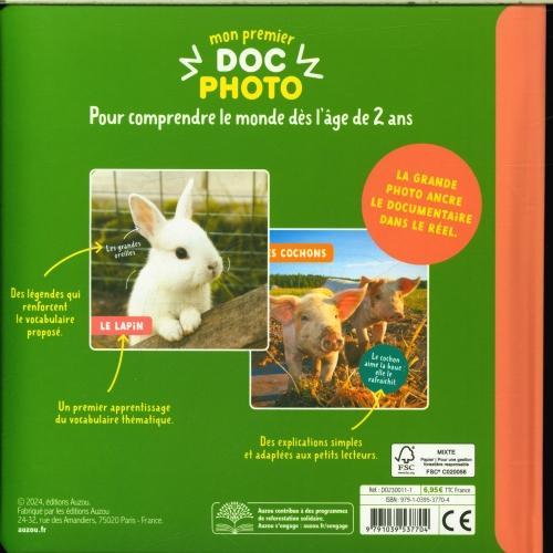 Immagine prodotto Auzou France Les animaux de la ferme (Francese, Collettività, 2024)