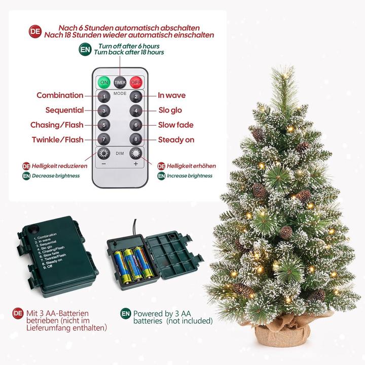 Immagine prodotto Yorbay Mini albero di Natale