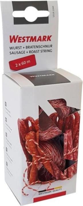 Actual product image Westmark 2 x barbecue / frying cord red-white, 60 m
