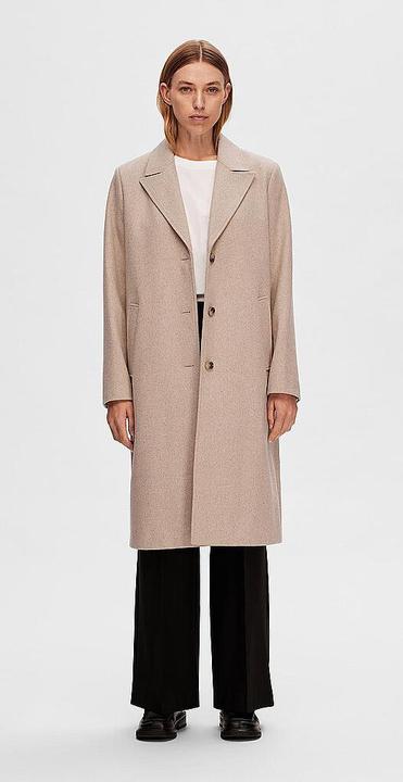 Image du produit Selected Femme Manteau en laine à une seule rangée (36)