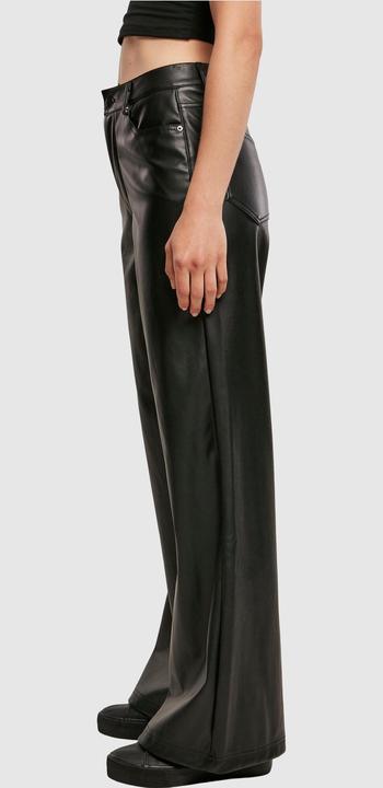 Immagine prodotto Urban Classics Pantaloni a gamba larga in ecopelle da donna (29)